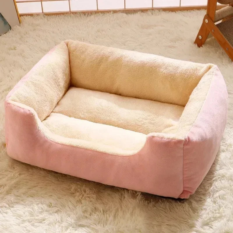 Plush Pet Bed — The Cozy, Cool Nap Spot Your Pets Will Actually Use
