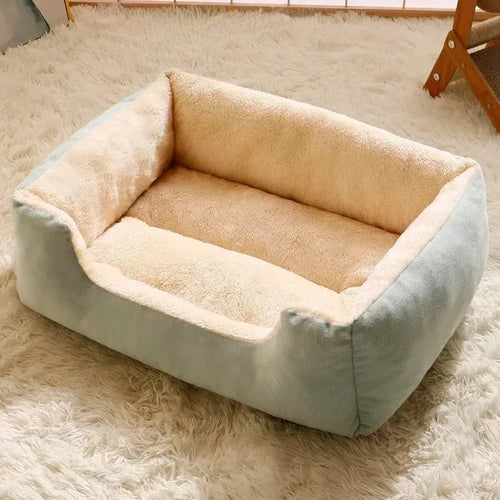 Plush Pet Bed — The Cozy, Cool Nap Spot Your Pets Will Actually Use