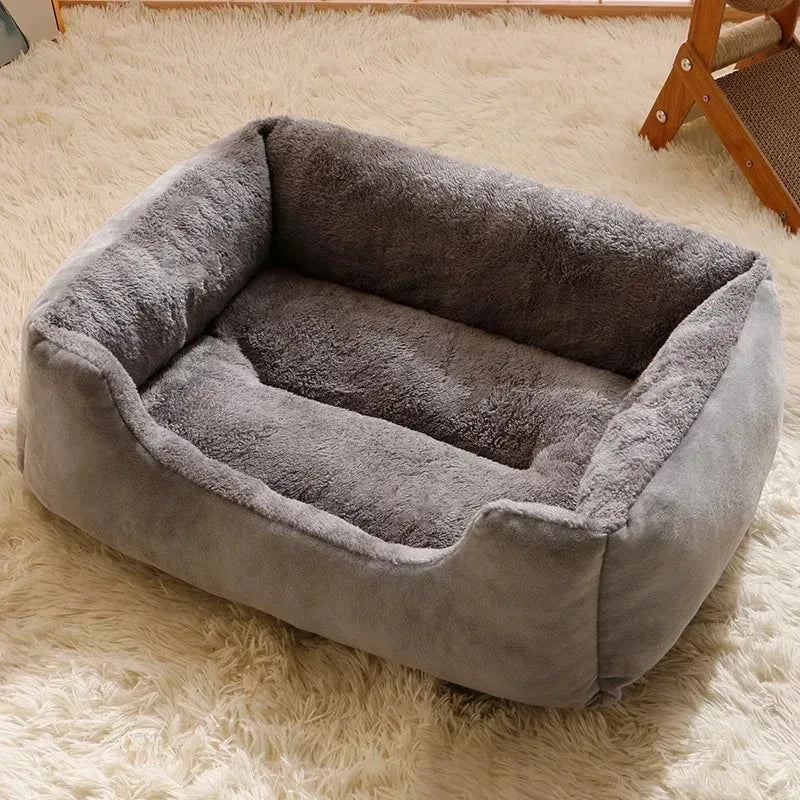 Plush Pet Bed — The Cozy, Cool Nap Spot Your Pets Will Actually Use
