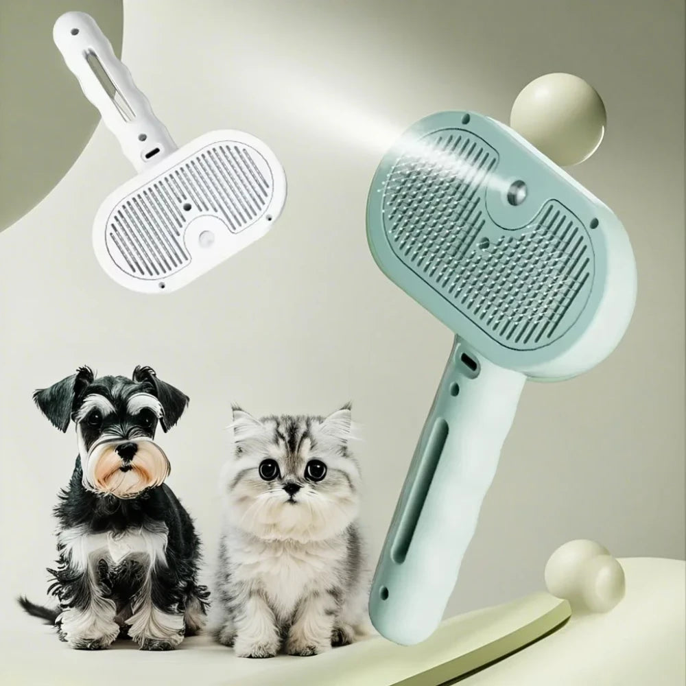 Water Mist Pet Grooming Comb