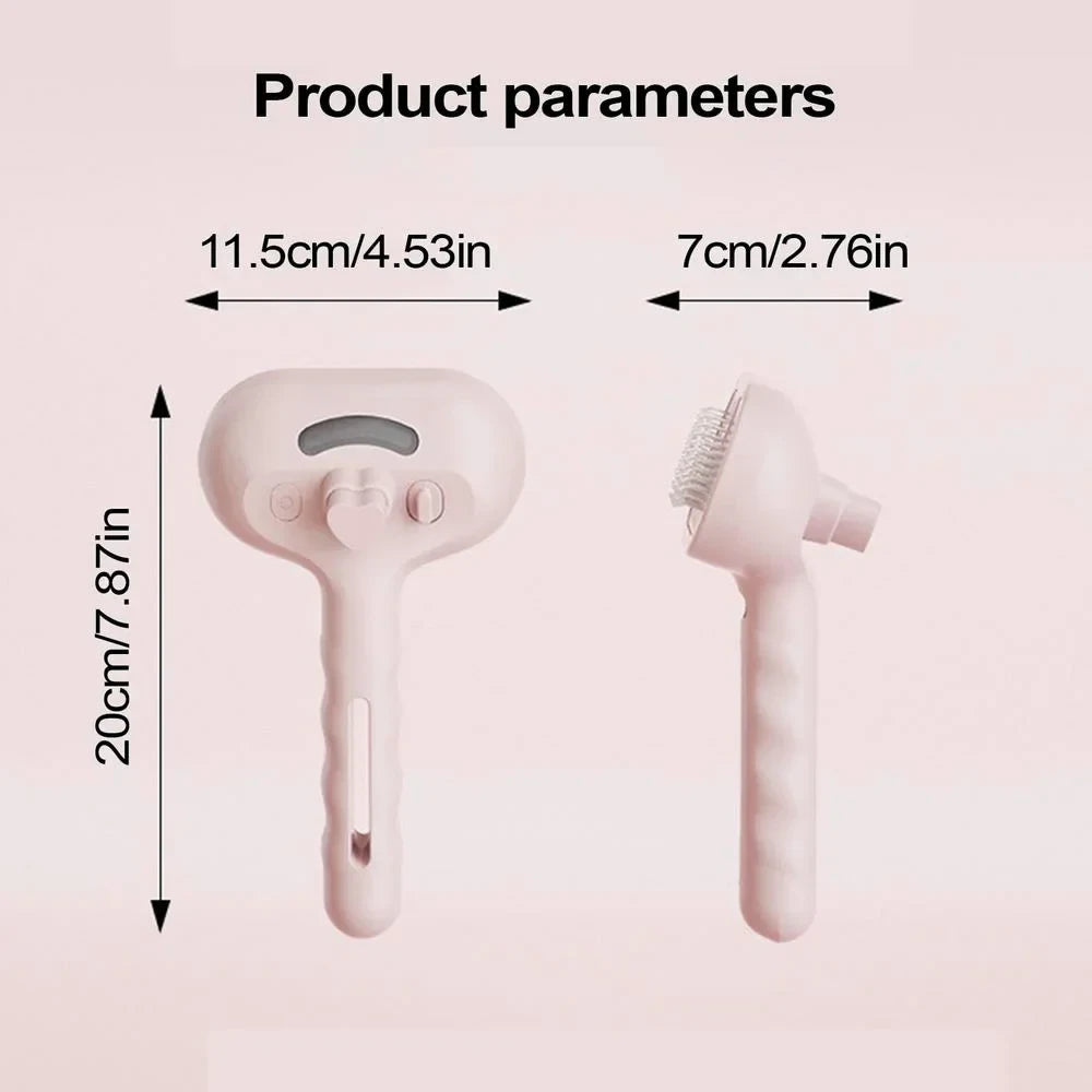 Water Mist Pet Grooming Comb
