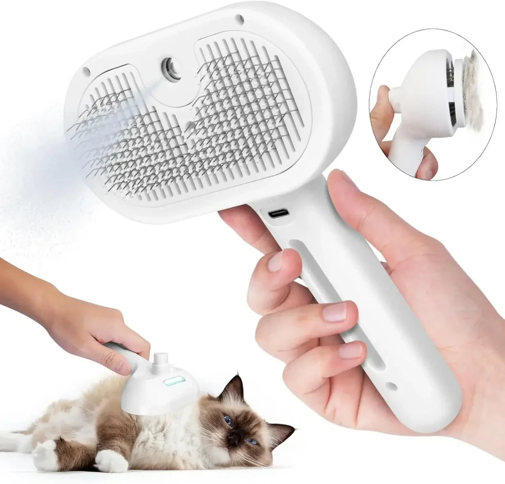 Water Mist Pet Grooming Comb